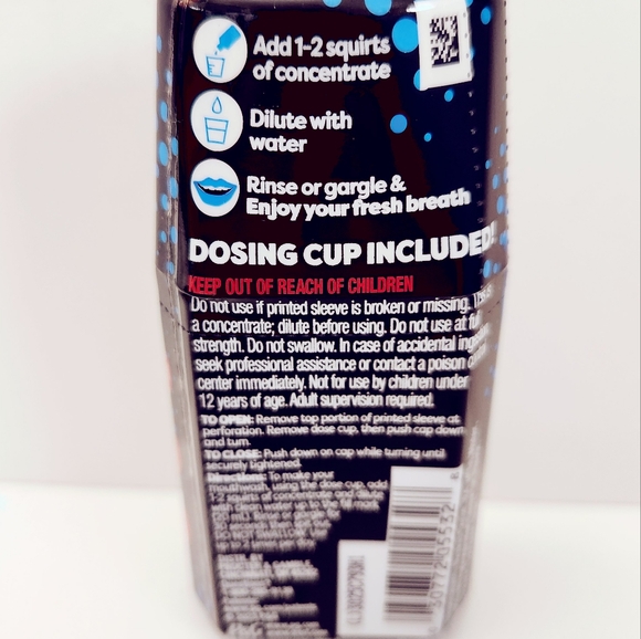 ⭐4/$15 Crest Scope Squeez Mouthwash Concentrate, Cool Peppermint - Picture 3 of 11